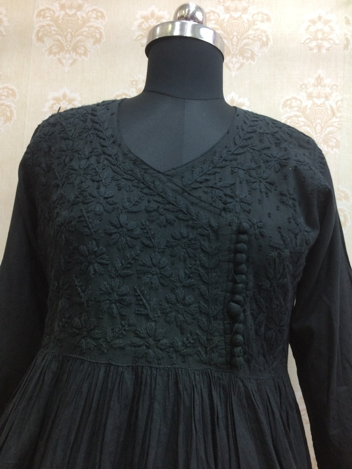 Lakhnavi gown shaded
