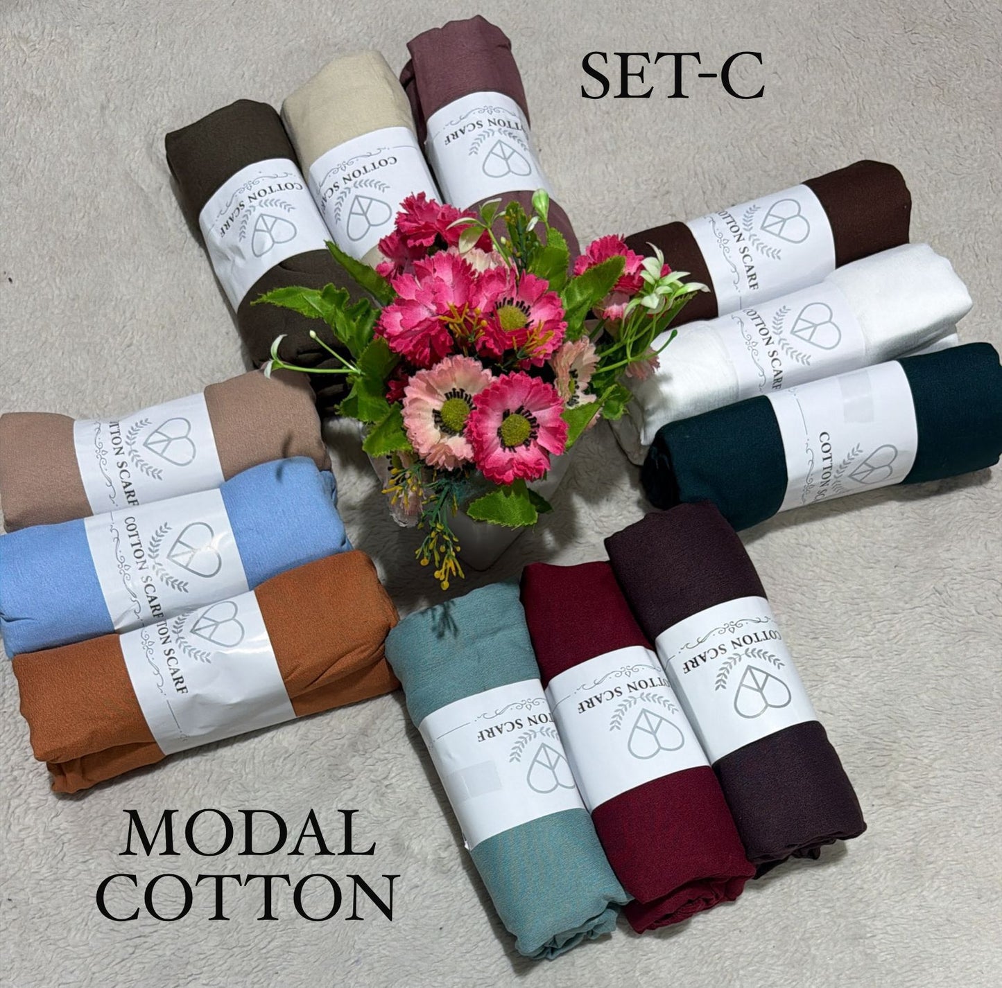 Model Cotton Hijab