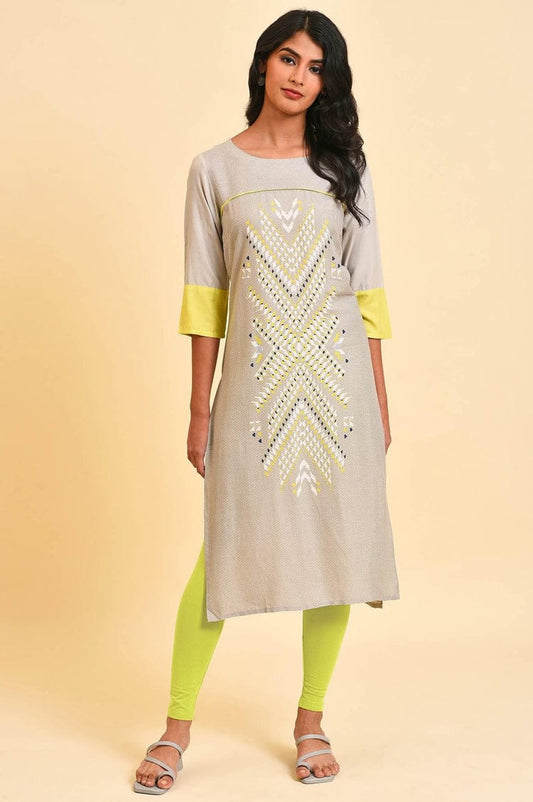 Surbhi Printed Straight Kurta
