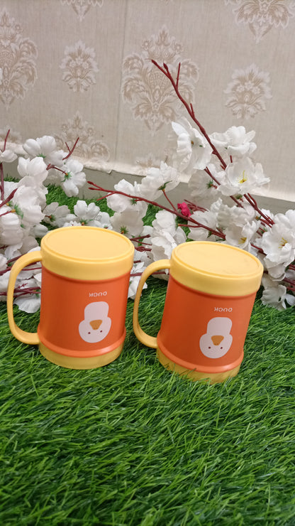 Cute Duckling Insulated Kids' Mugs with Lids
