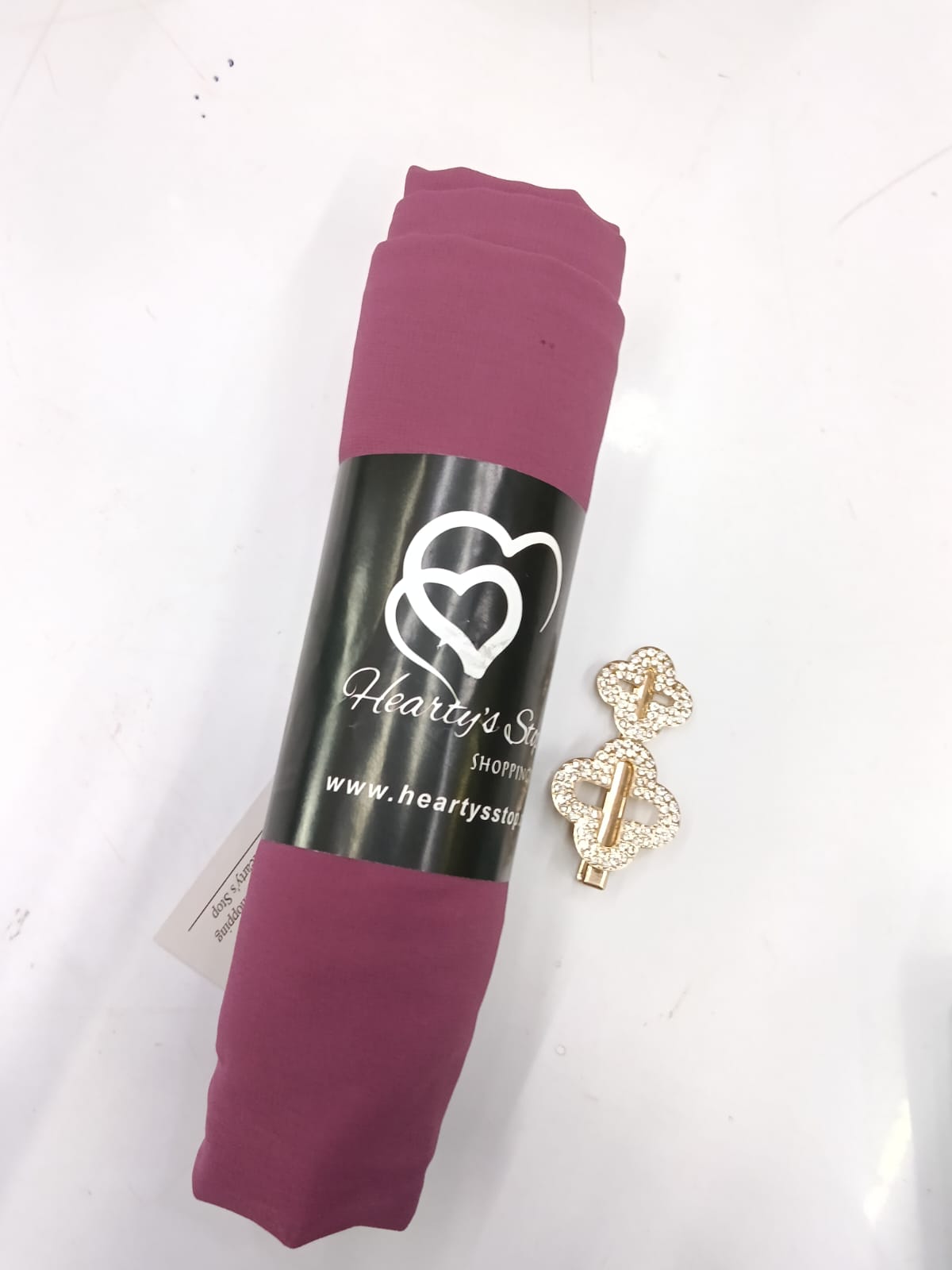 Premium Wild Plum Chiffon Hijab