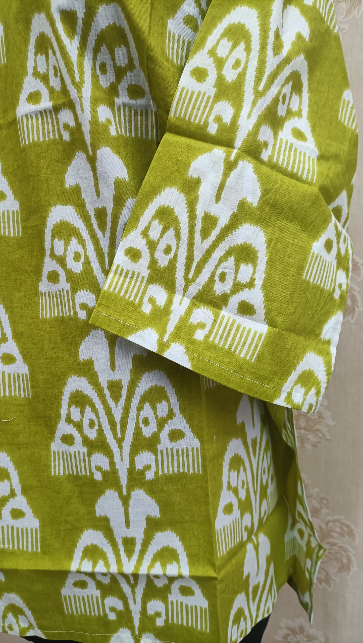 Lime Green Cotton Tunic