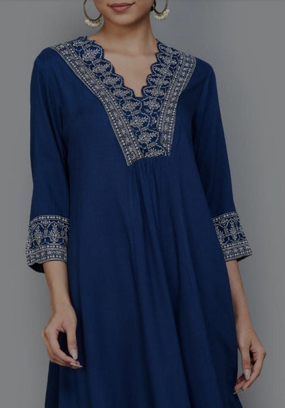 Biba Navy Blue kurti