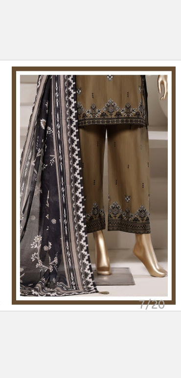 Sadabahar Eclair Embroidered 3 Piece Collection 2026