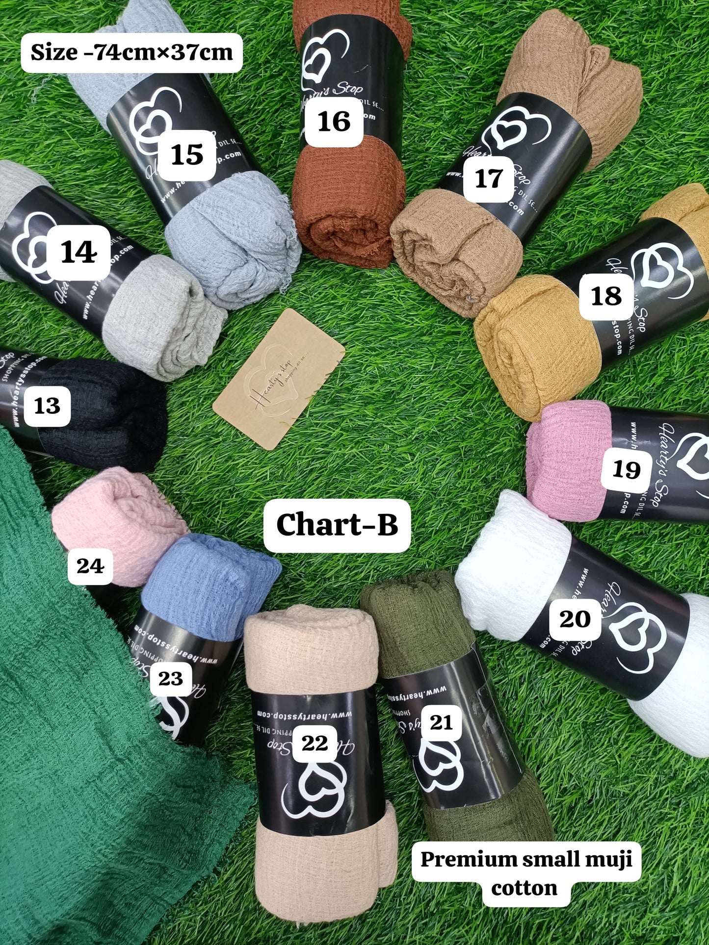 Premium small muji cotton