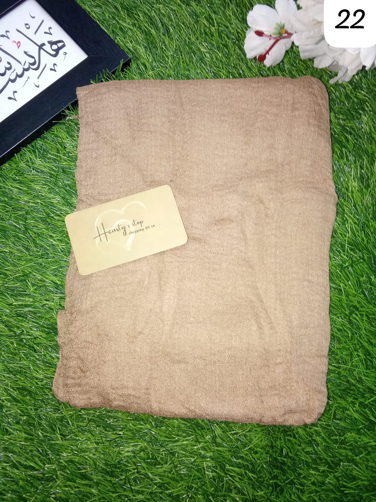 Crinckle cotton hijab