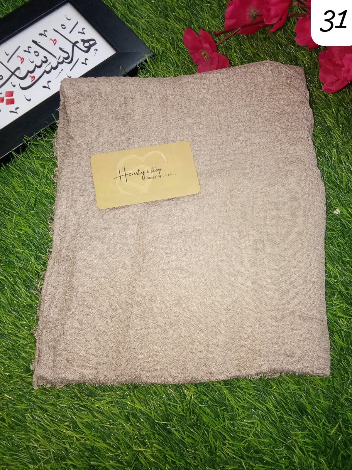 Crinckle cotton hijab