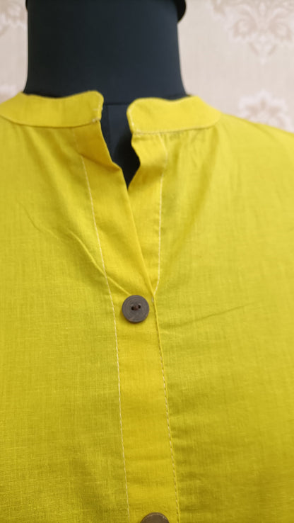 Zida Yellow Short tunic