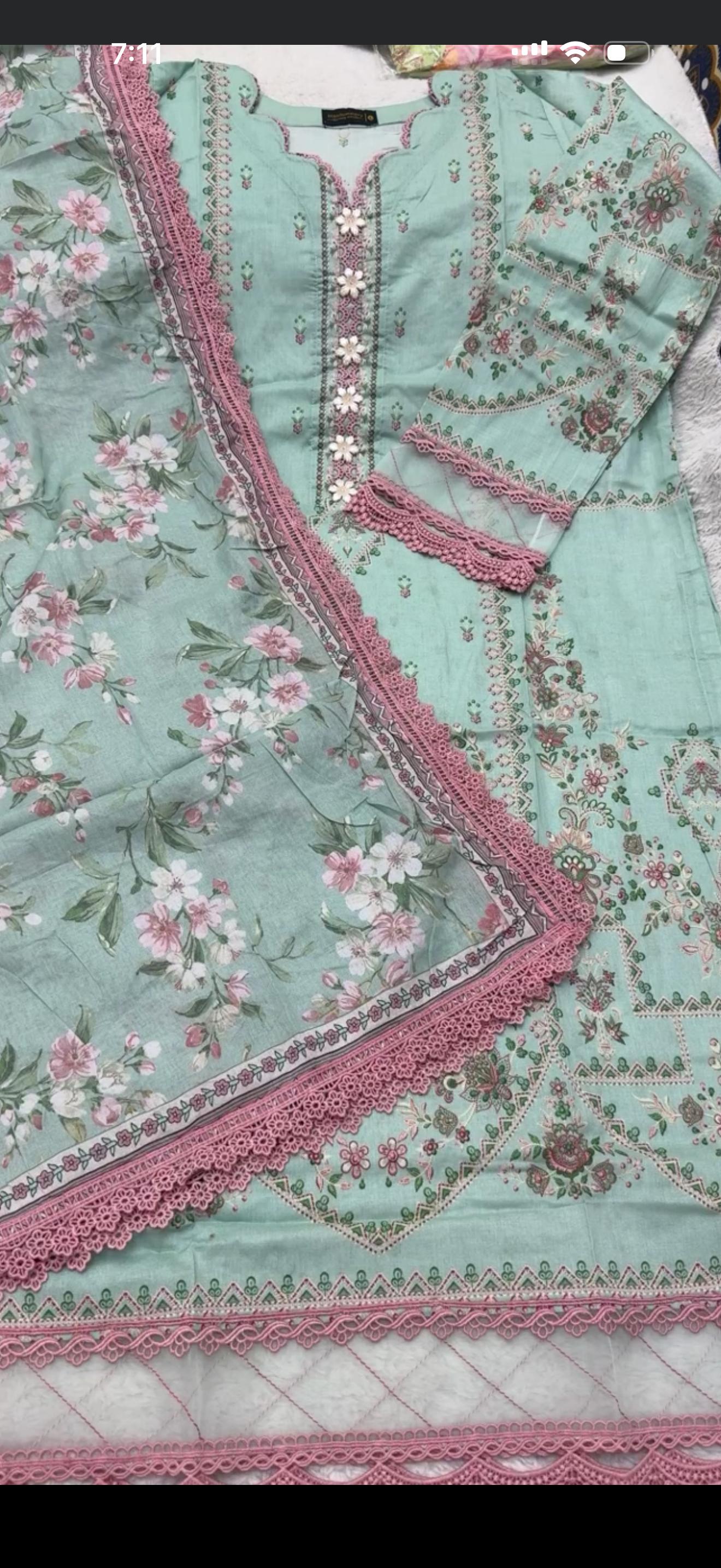 Pista and peach Mausummery lawn vol-01 2026