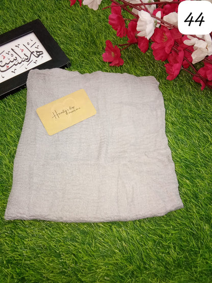 Crinckle cotton hijab