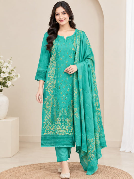 Arishfa Pakistani style 3-Piece Suit