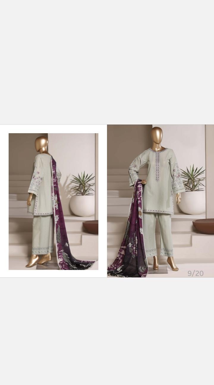 Sadabahar Eclair Embroidered 3 Piece Collection 2026