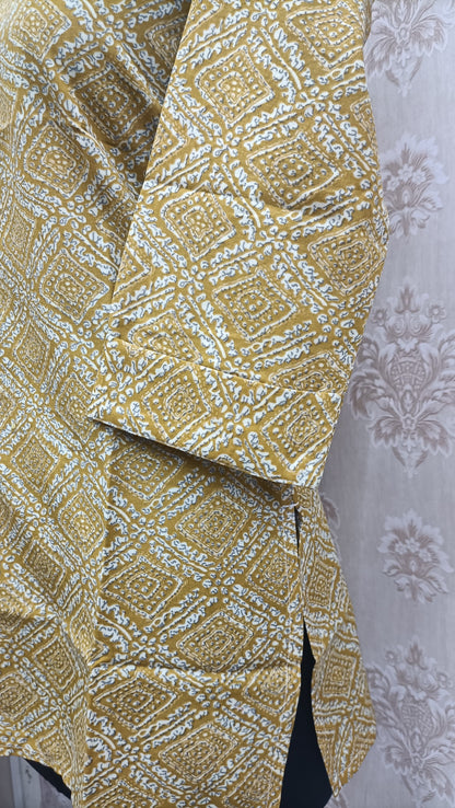 printed cotton kurti
