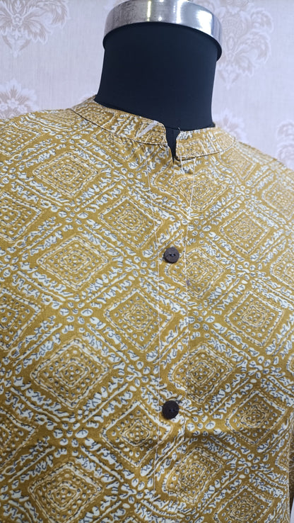 printed cotton kurti