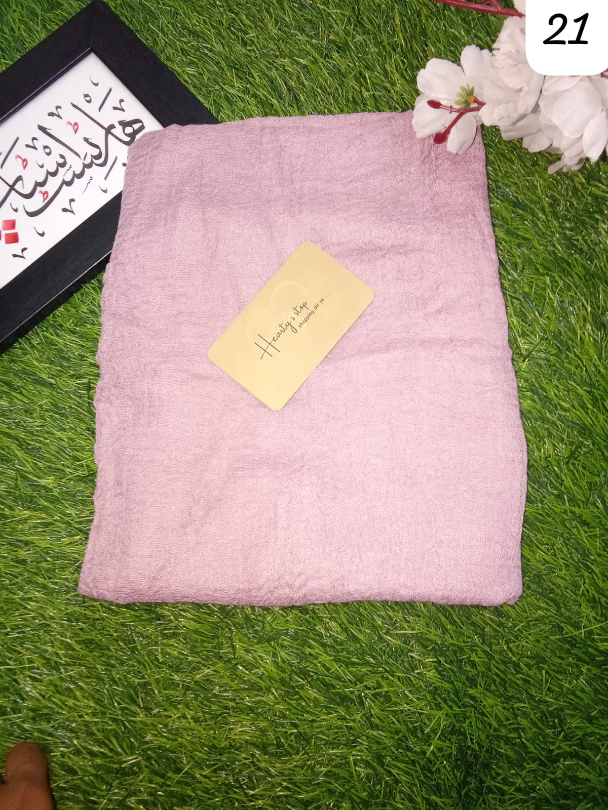 Crinckle cotton hijab