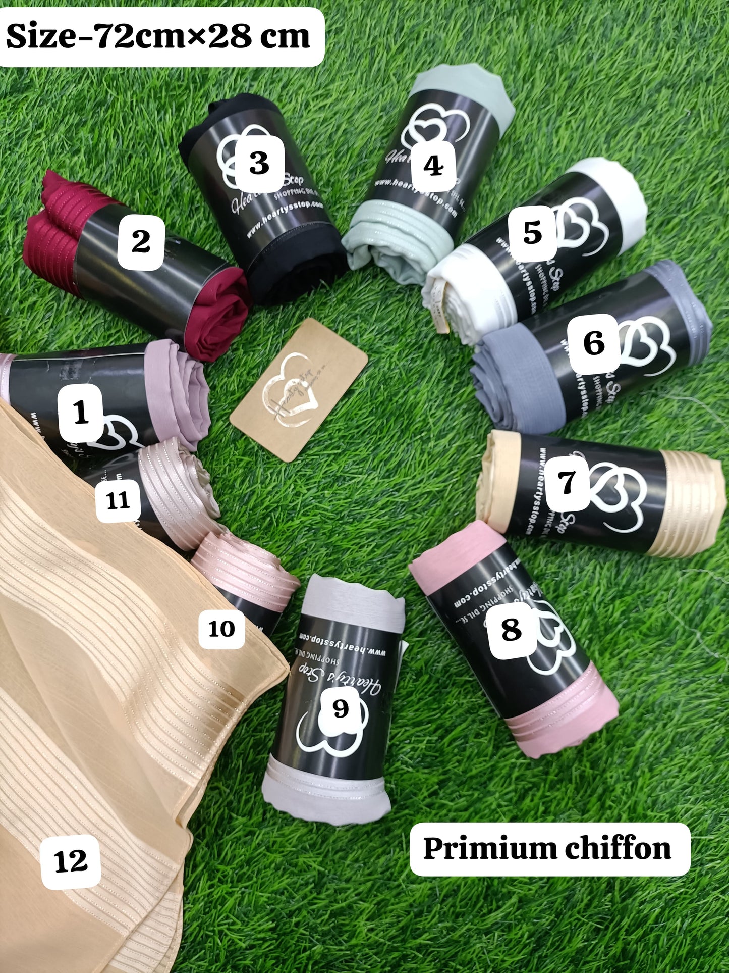 Premium chiffon hijabs