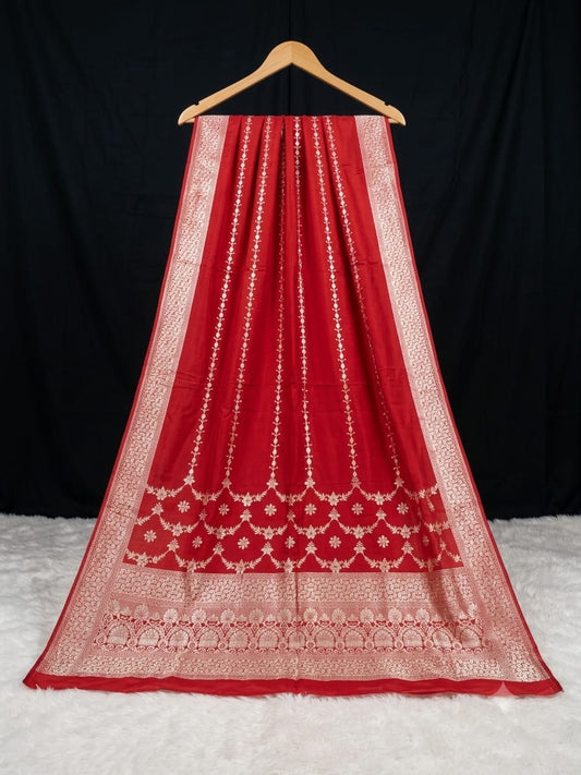 Red Banarsi Dupatta