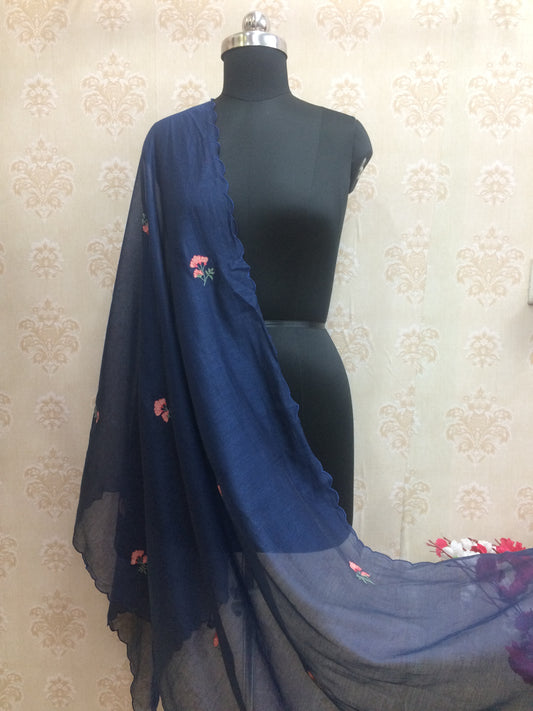 Blue Jaypore  Dupatta