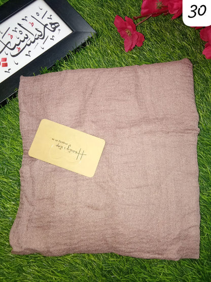 Crinckle cotton hijab