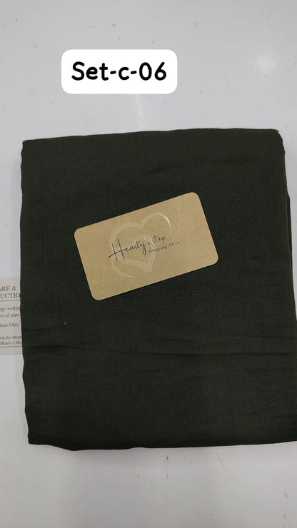 Modal Cotton Hijab Set-C