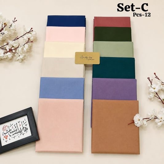 Modal Cotton Hijab Set-C