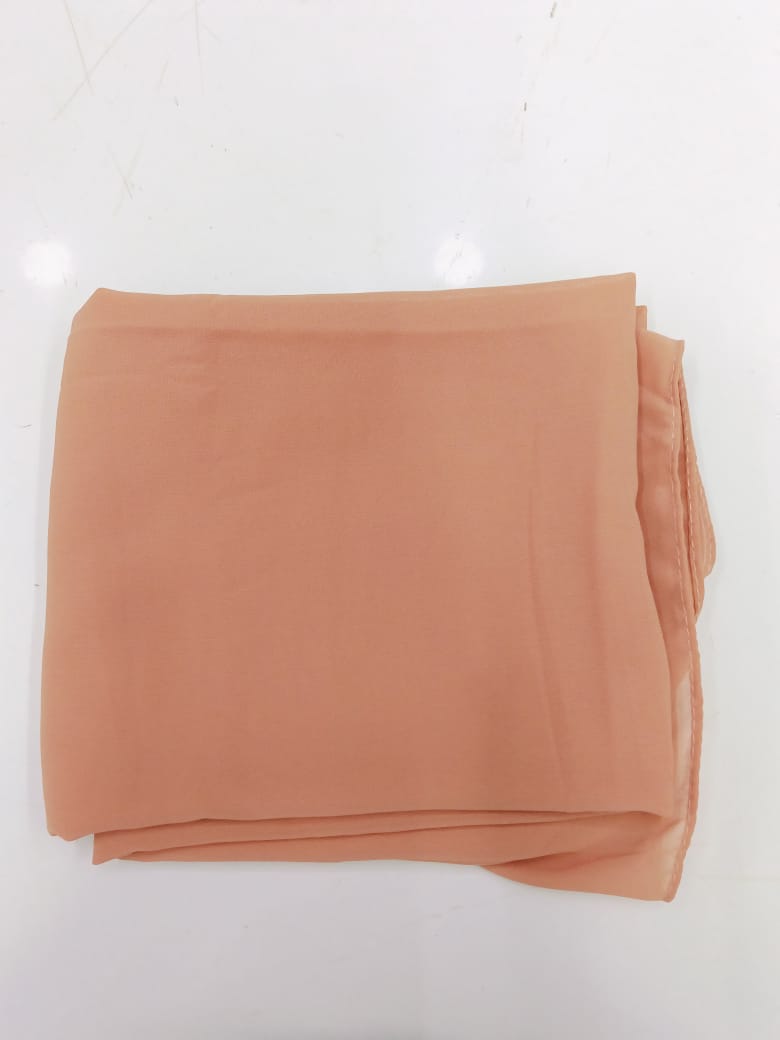 Premium chiffon Soft Peach Hijab