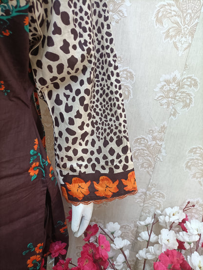 Zaria Floral Fusion Suit – Three-Piece Set