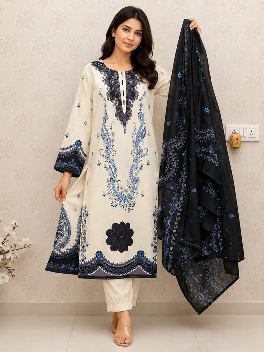 Parisa Pakistani Style 3-piece suit