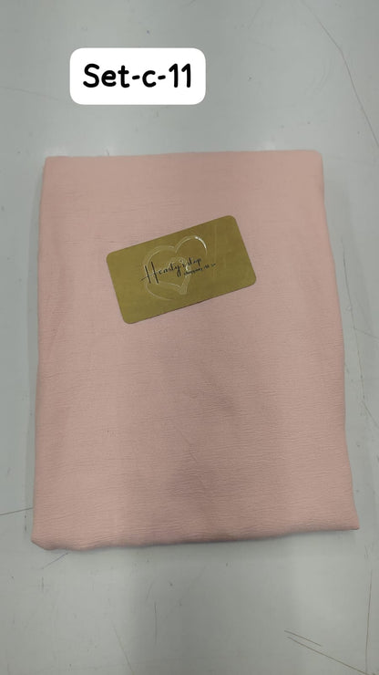 Modal Cotton Hijab Set-C
