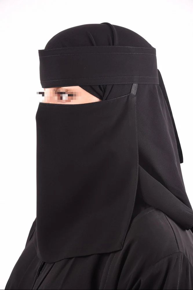 Black Long Niqab
