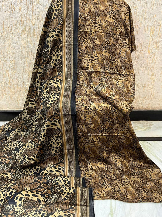 Bin Saeed Unstitched Printed Lawn 3-Piece Suit