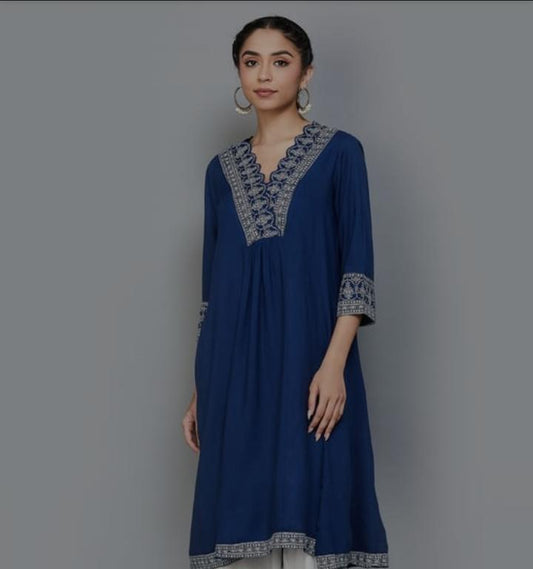 Amairany  Biba Navy Blue kurti