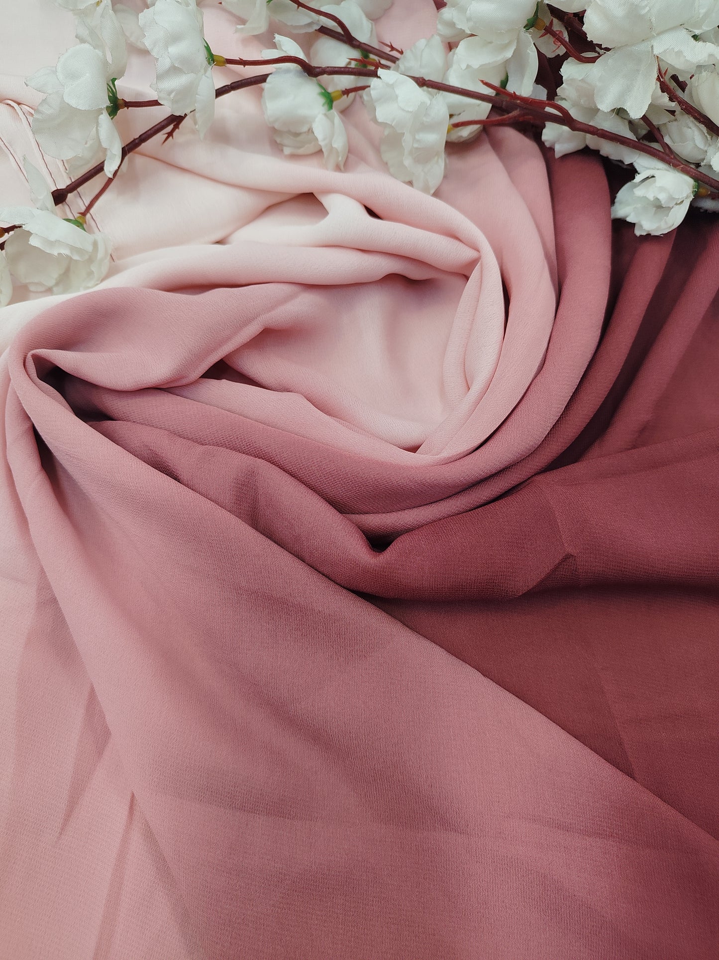 Premium Shaded Chiffon Hijab
