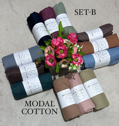 Model Cotton Hijab