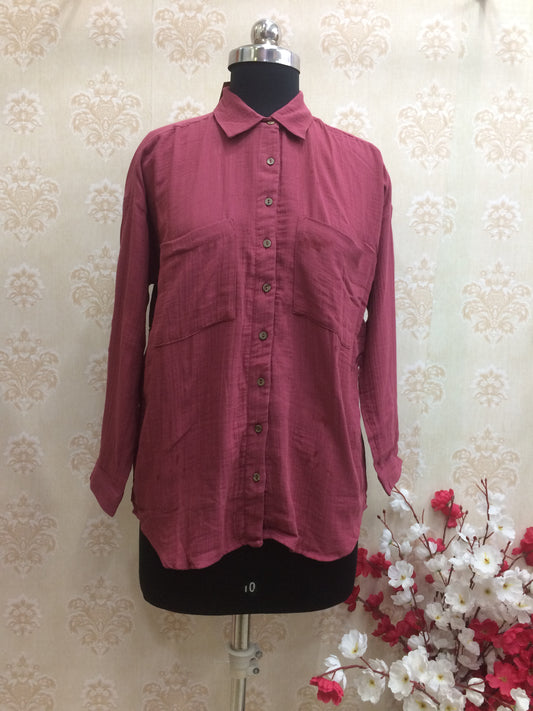 Soft Gauze Cotton Shirt