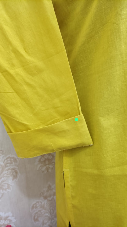 Zida Yellow Short tunic