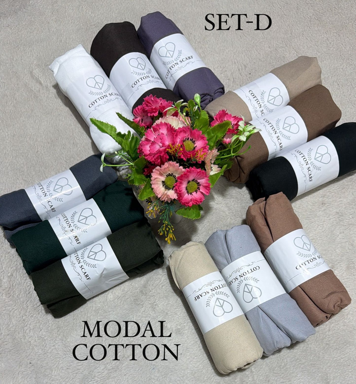 Model Cotton Hijab