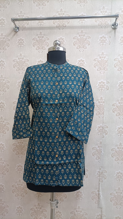 Terracotta Tunic Top