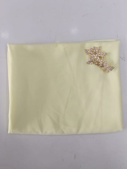 Premium Butter Yellow Chiffon Hijab