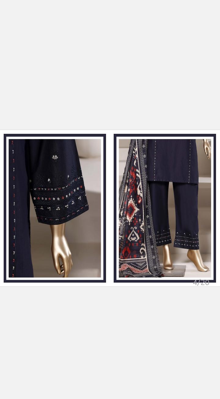 Sadabahar Eclair Embroidered 3 Piece Collection 2026