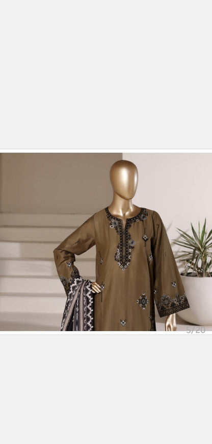 Sadabahar Eclair Embroidered 3 Piece Collection 2026