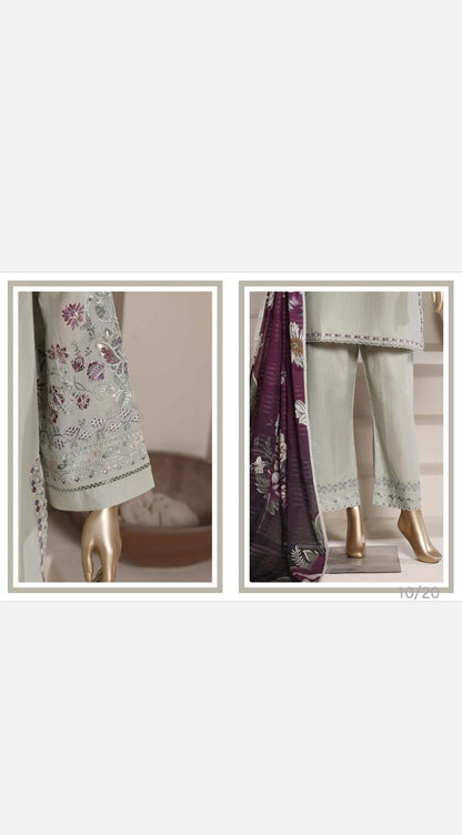 Sadabahar Eclair Embroidered 3 Piece Collection 2026