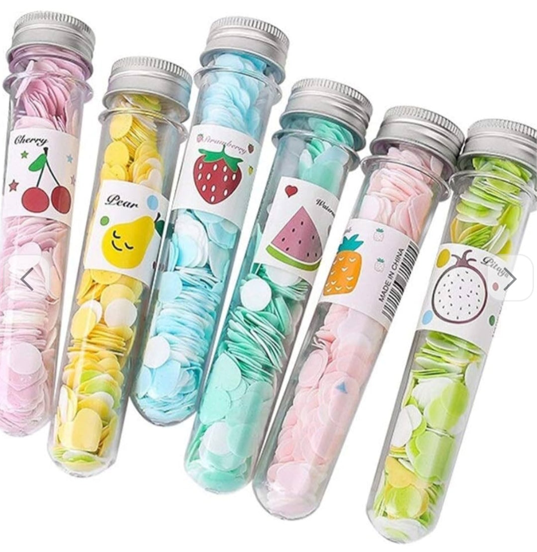 Clean Hands, Sweet Scents: Portable Fruit-Scented Paper Soap Sheets