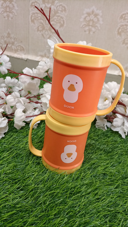 Cute Duckling Insulated Kids' Mugs with Lids