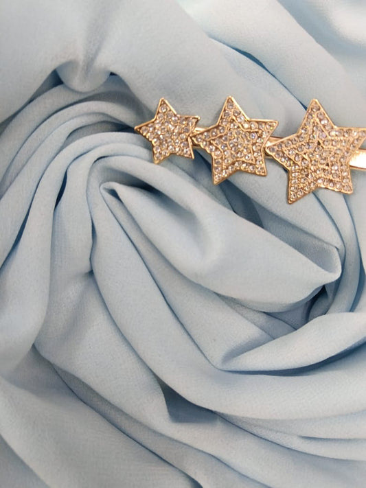 Premium Sky Blue Chiffon Hijab