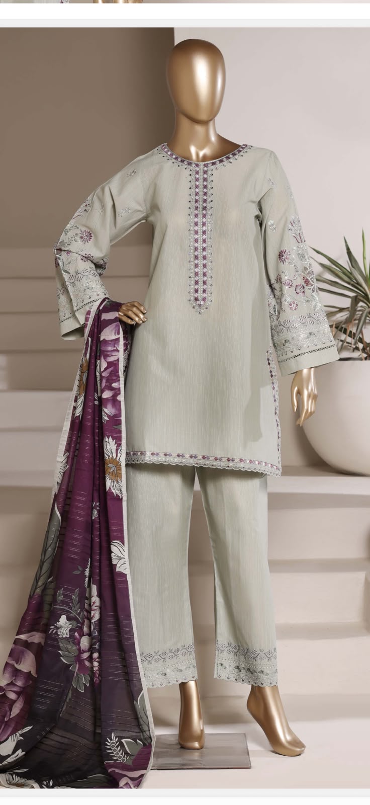 Sadabahar Eclair Embroidered 3 Piece Collection 2026