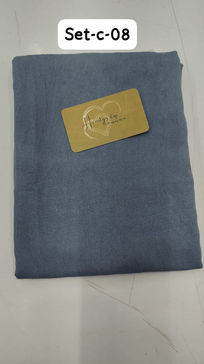 Modal Cotton Hijab Set-C