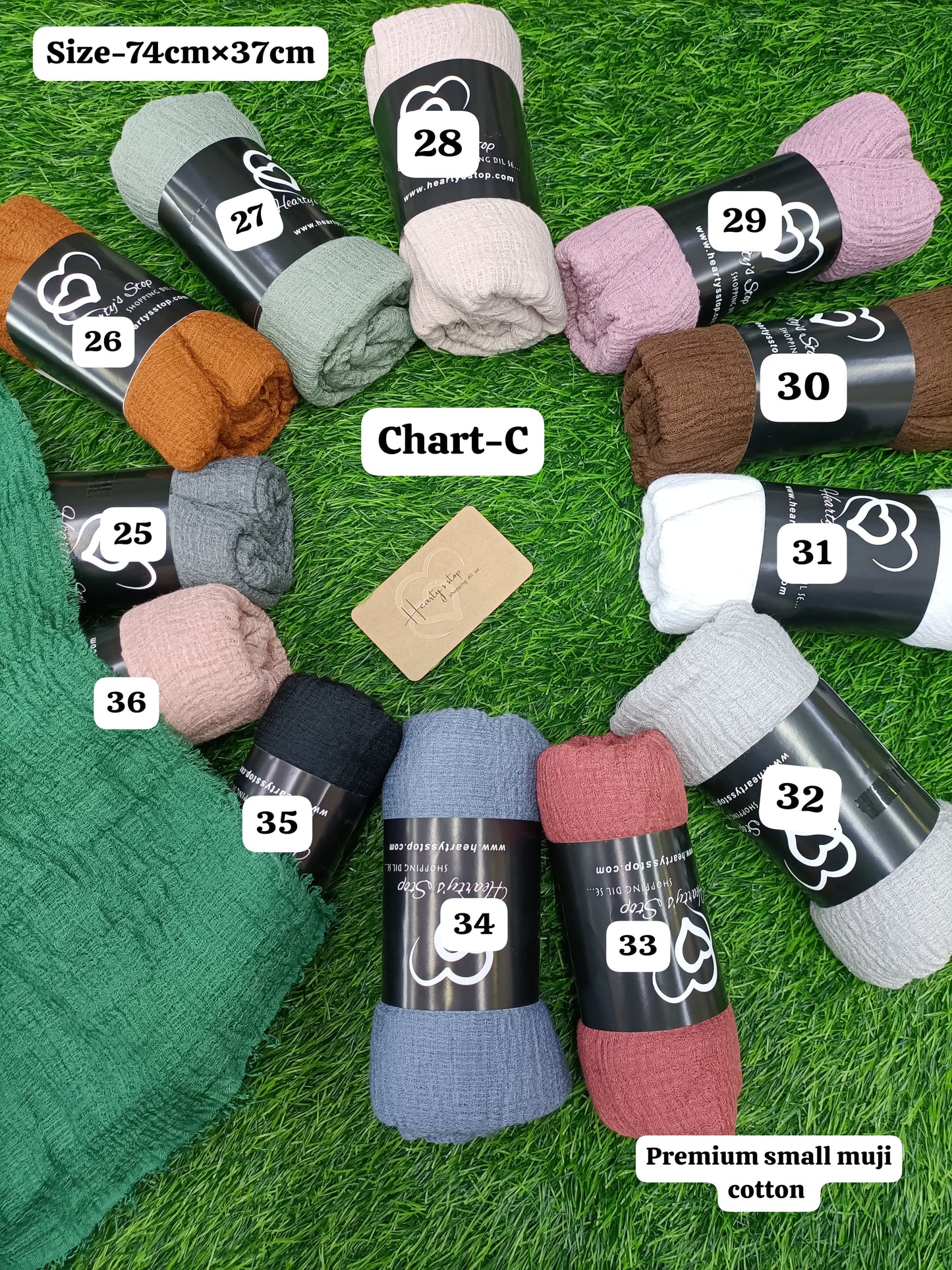 Premium small muji cotton