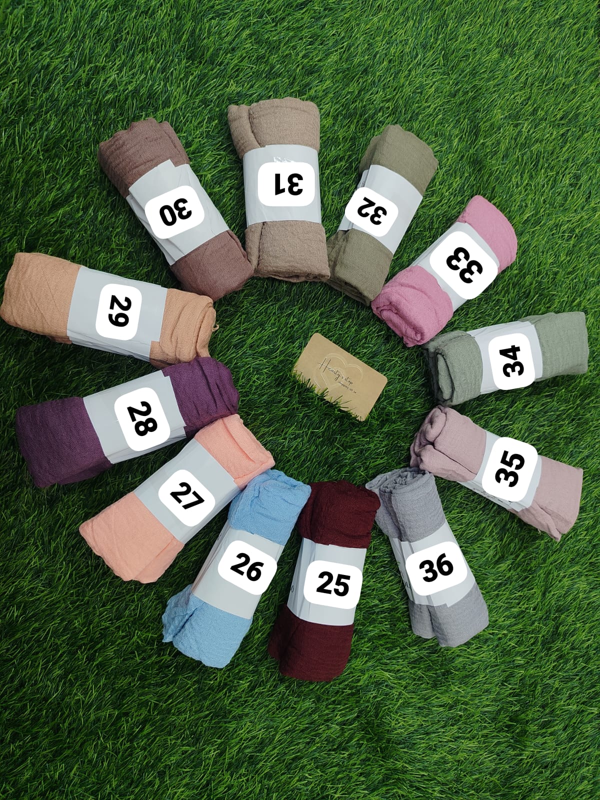 Crinckle cotton hijab