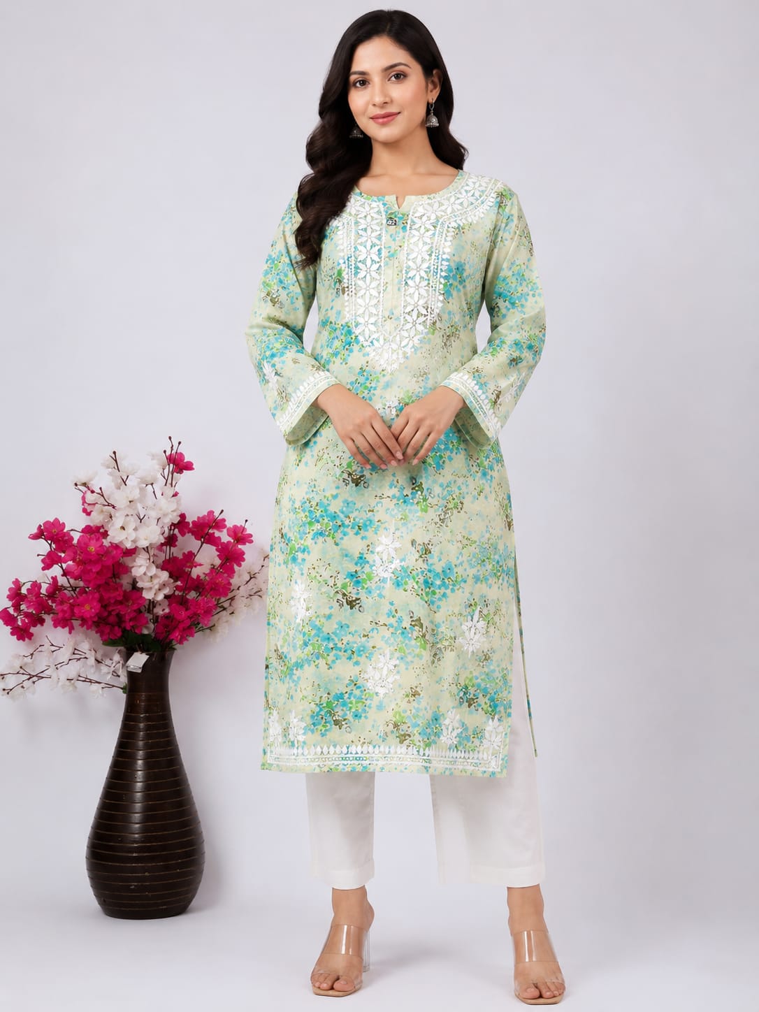 Rumi Lucknowi Plus size kurti